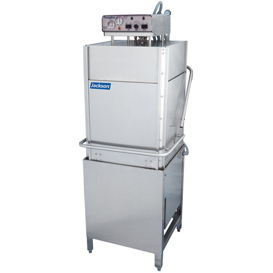 TempStar HH-E Jackson Wws Tempstar® Hh-E For Commercial Cleaning And Sanitizing Of Tablewares Features Sani-Sure™ Final Rinse System Ensures Proper Sanitation Is Achieved In Every Fully Automatic 60-Second Cycle - Cleans 60 Racks Per Hour