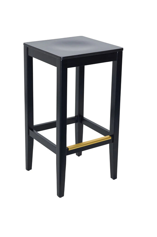 ZWB680 BFM Seating Stockton Barstool With Classic Design Solid Wood, Overall Width 15.75″  Height 30″ Weight 18 Lbs