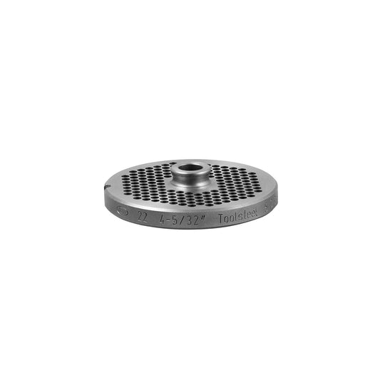 22 532 Hub Alfaco L&W Chopper Plate for Meat Processors and Provides a Greater Degree of Stability for Grinding - Size #22, 5/32 Hole Silze With Hub (German Made)