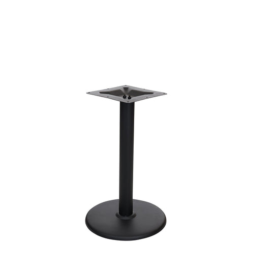 STB BFM Seating Stamped Steel Round Base Bolt-on Top Plate With Modern Design and Stamped Steel , Base Size 18” -  30″ Column Diameter 3″ - 4″