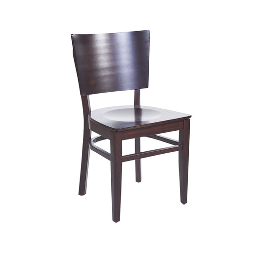 ZWC304 & ZWB304 BFM Seating Aston Side Chair & Barstool With Contemporary Design Beechwood Veneer Seat and Back, Overall Width 17.25″ Height 31.75″ - 43.75″ Weight 16.5 Lbs - 20.25 Lbs
