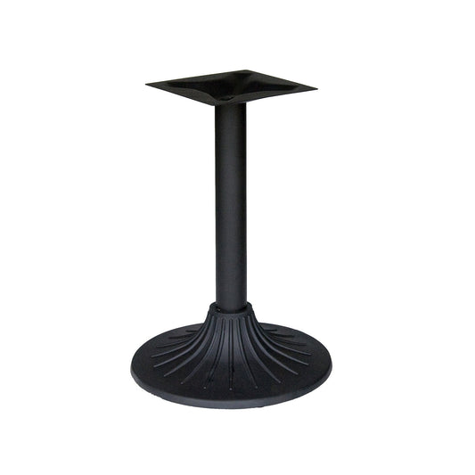 PHTB500 BFM Seating Niles Round Base With Tuscan Design and Adjustable Glides - Base Size: 20″ Diameter Column Diameter: 3″