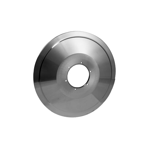 963-SS Alfaco Globe 11 1/2” Stainless Steel Slicer Blade for Globe Slicers - 6 Mounting Holes