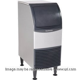 CU0715MA United Refrigeration Inc. Undercounter Cube Ice Machines Slide Back Door 24x15x38 Storage Capacity (Lbs.):36 Voltage:115/1/60