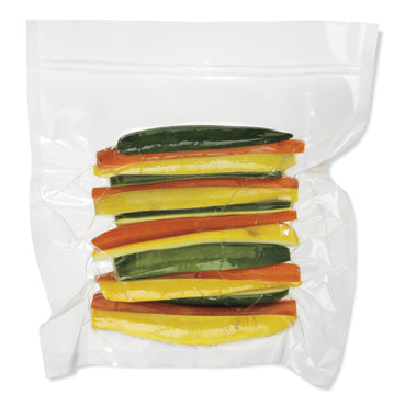 HVCP31214 Alfaco NSF Certified 12”X14” Hamilton Beach Vacuum Seal Pouch/Bag for Storing, Preserving and Freezing Food, Made of 9 Heavy Duty Layers of BPA-Free Films and Resins - Thickness: 3 Mils, Sold in Cases of 1000 Bags