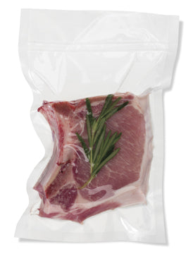HVCP40610 Alfaco NSF Certified 6”X10” Hamilton Beach Vacuum Seal Pouch/Bag for Storing, Preserving and Freezing Food, Made of 9 Heavy Duty Layers of BPA-Free Films and Resins - Thickness: 4 Mils, Sold in Cases of 1000 Bags