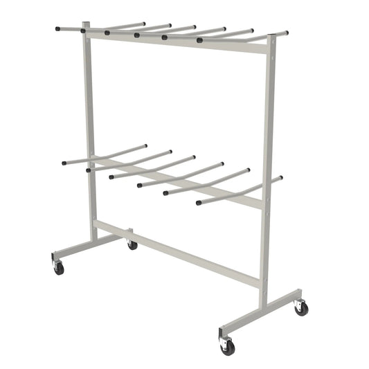 C84 Correll Inc. Trucks for Folding Chairs, Hanging 31”X68”X72”H with a Heavy Gauge, 2” X 2” Welded Angle Iron Construction Cube