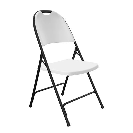 RC350 Correll Inc. Heavy Duty Commercial Injection Molded Chairs with 4 Pieces of Chairs Fully Supported by Steel Frame for Stacking - Cube: 5.00 per Ctn