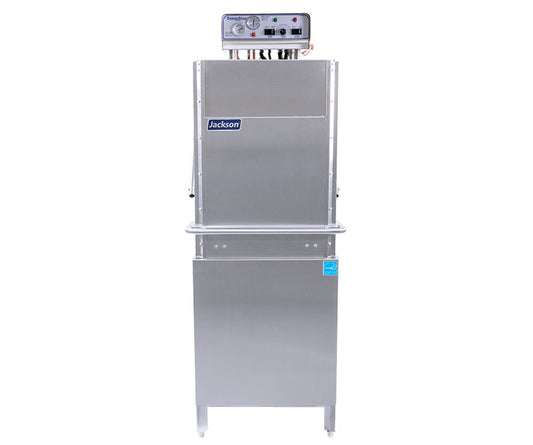 TempStar HH-E Jackson Wws Tempstar® Hh-E For Commercial Cleaning And Sanitizing Of Tablewares Features Sani-Sure™ Final Rinse System Ensures Proper Sanitation Is Achieved In Every Fully Automatic 60-Second Cycle - Cleans 60 Racks Per Hour