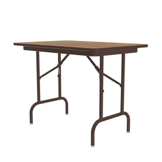 CF24MK & MTH Correll inc. Keyboard Height Folding Tables Melamine Ideal for Multiple Applications with Nylon Faced Leveling Glides - Cube